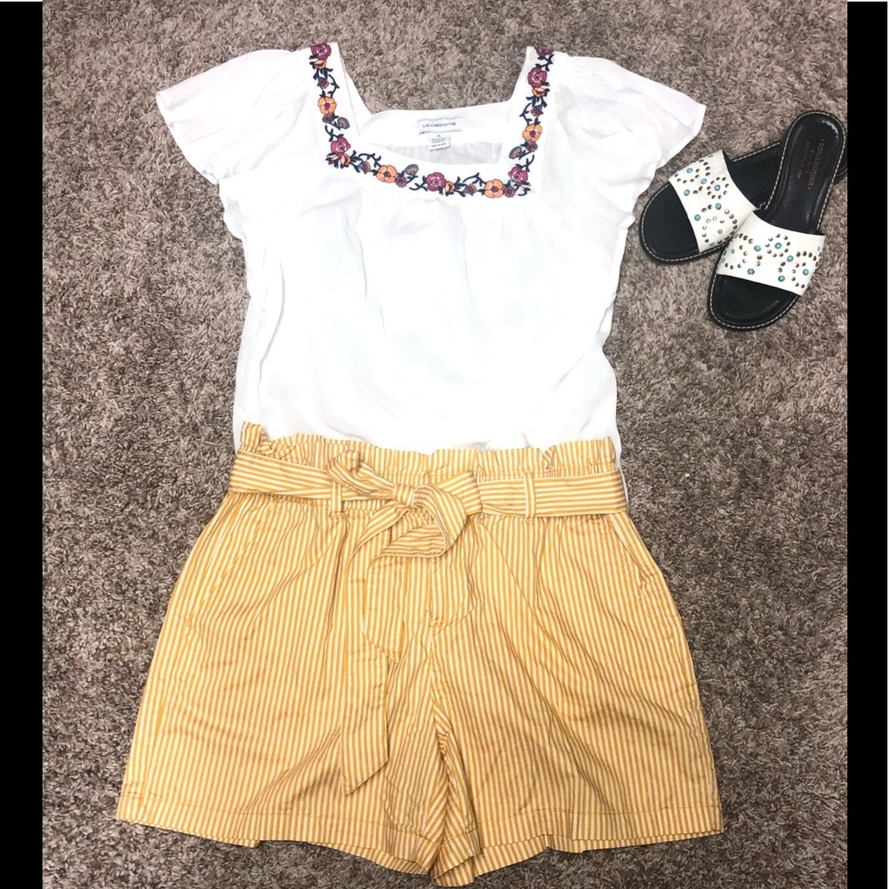 Liz Claiborne paper bag shorts!